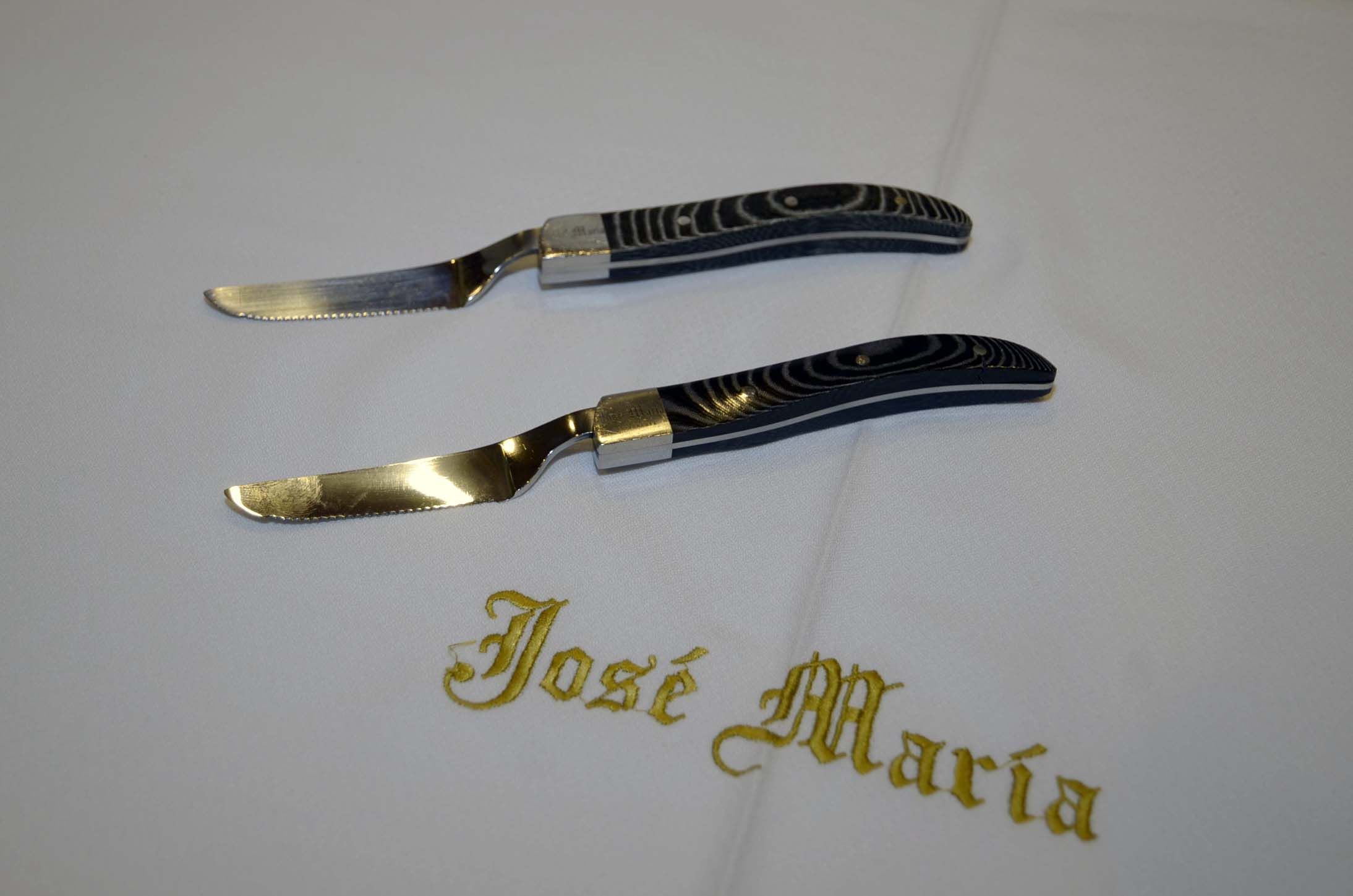 Nuevo cuchillo para el cochinillo diseñado y patentado por José María Ruiz