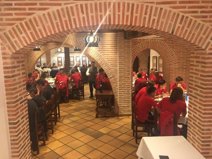 Cena Anual de Pretemporada del Atlético de Madrid en el restaurante José María