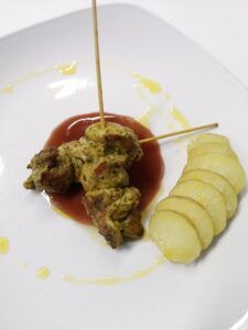 Brocheta-cordero