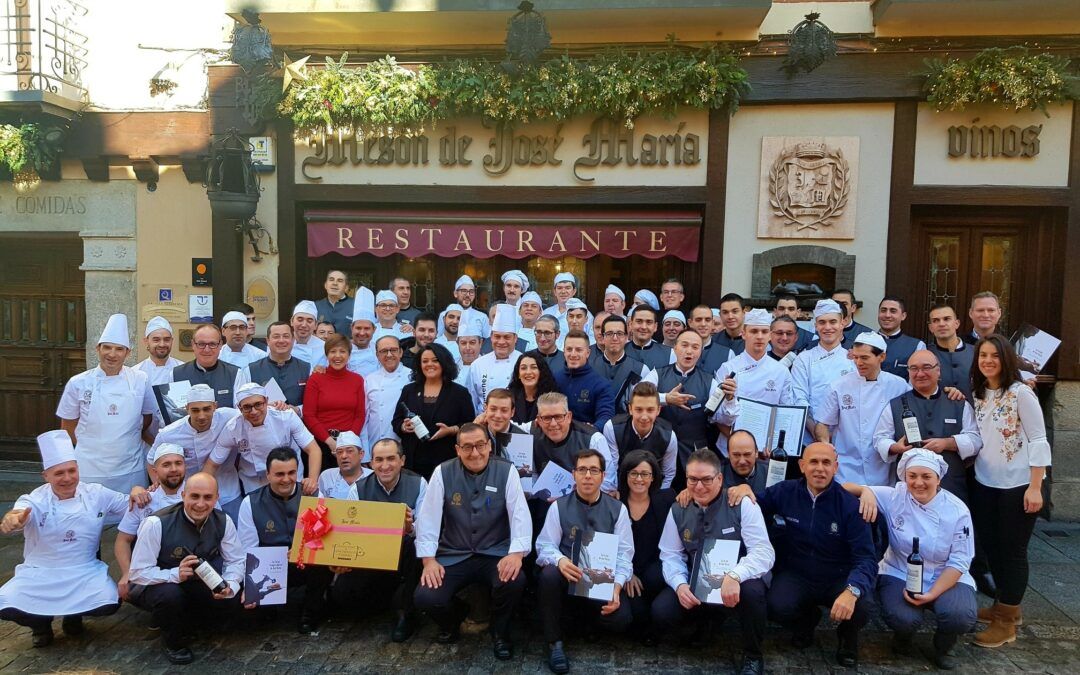 Restaurante José María premiado por el Ministerio de Agricultura, Pesca y Alimentación