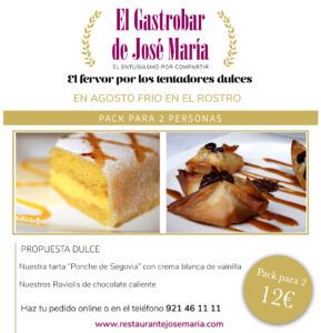 Propuesta dulce
