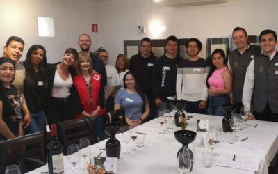 Introducción al mundo del vino con alumnos del plan de inserción laboral de Cruz Roja