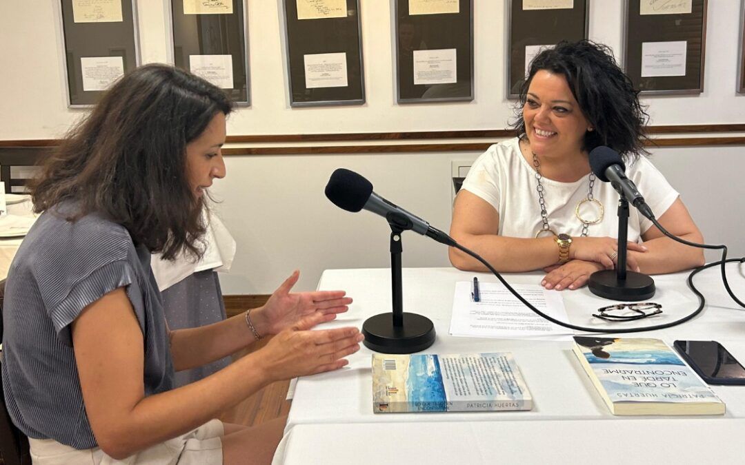 La escritora Patricia Huertas, bienvenida Al Punto de Sal
