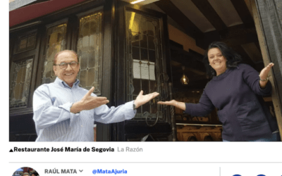 La Razón incluye a José María entre los «templos gastronómicos» de Castilla y León