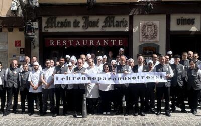 Los trabajadores de José María manifiestan su rechazo a la reducción de paradas del AVE