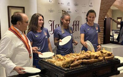 Las chicas del Atlético de Madrid también repiten visita a José María