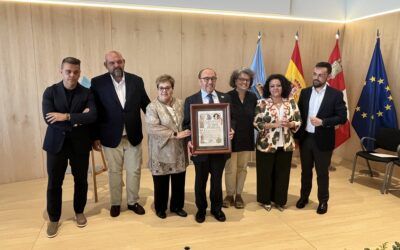 José María recibe su reconocimiento como hijo predilecto de Segovia